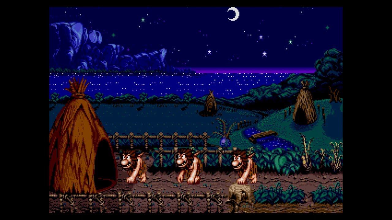 JOE & MAC (Sega Mega Drive/Genesis) - [Color Hack] - HD Graphics & Stereo Sound