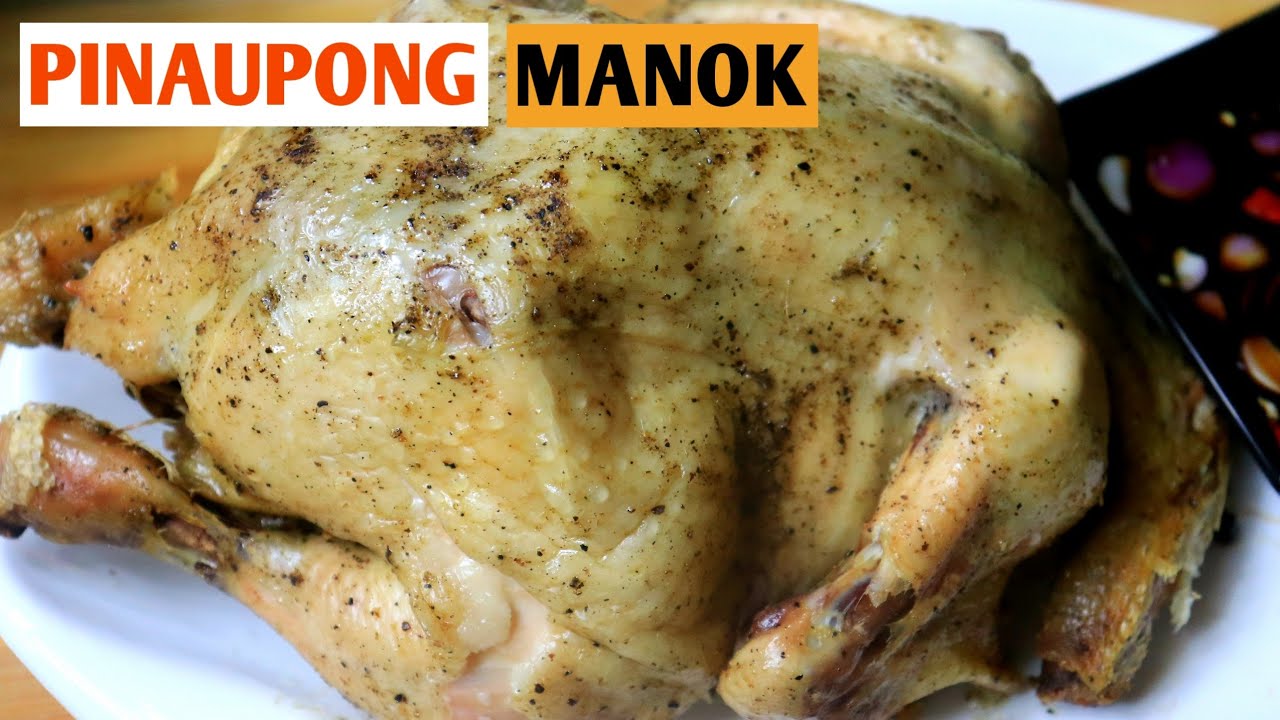 PINAUPONG MANOK | STEAMED CHICKEN IN SALT | PINAUPONG MANOK SA ASIN