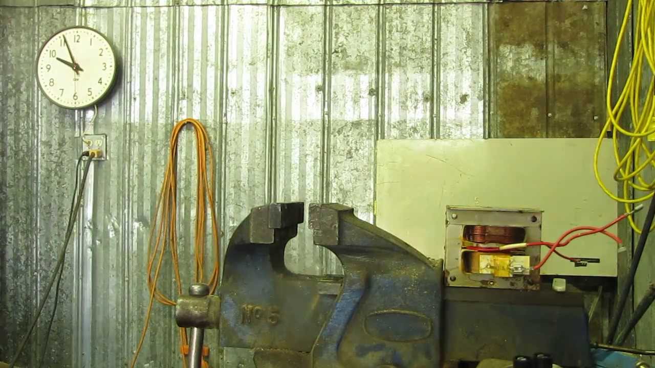 Easy Way to Remove Copper Windings From a Microwave Transformer