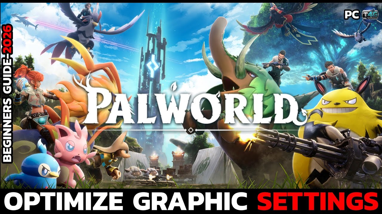 Optimize Palworld Graphics on PC | FPS Boost & Best Settings 2026