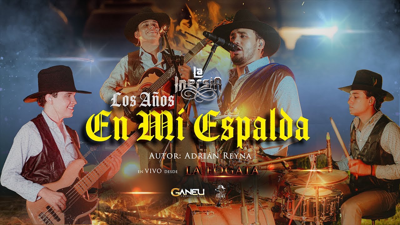 Los años en mi espalda | La Inersia (En vivo desde la Fogata)