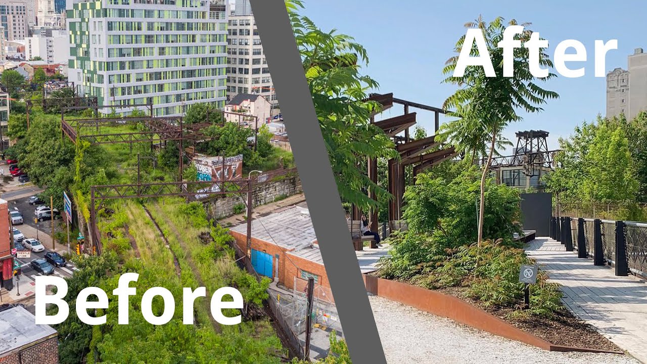The Rail Park: The Philly Park Built on Abandoned Train Tracks