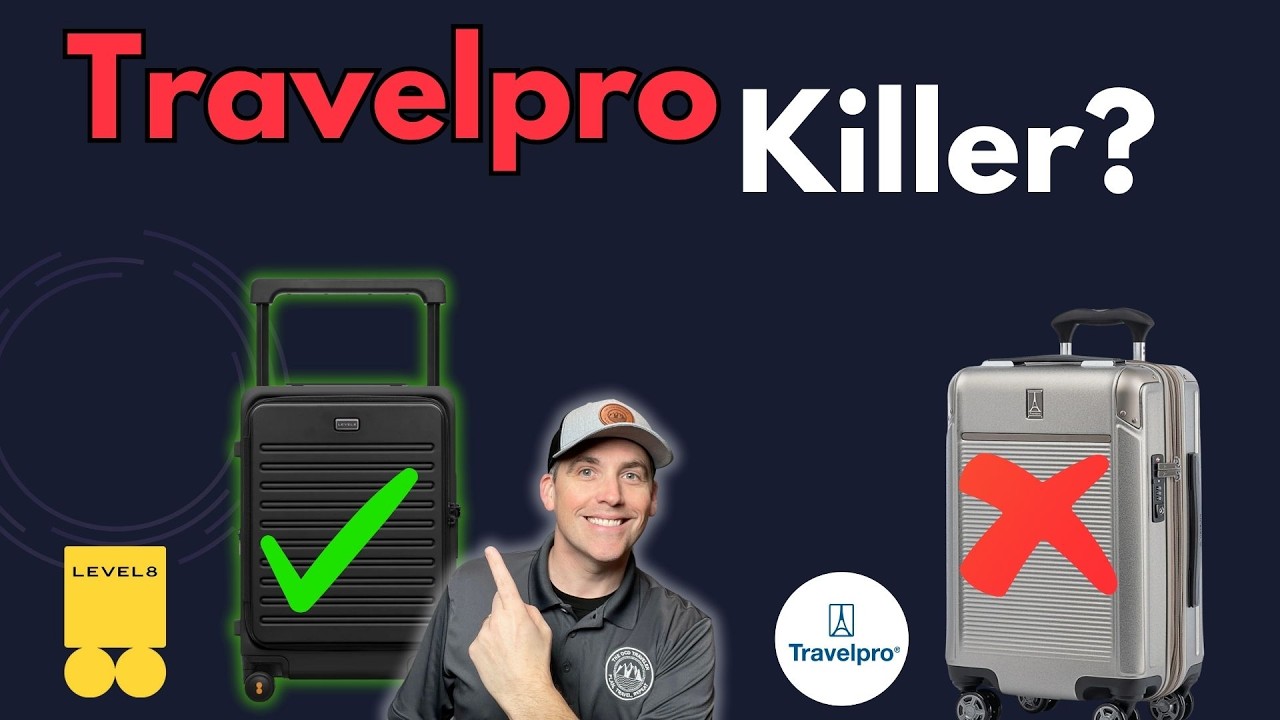 Лучше, чем TravelPro? Тест LEVEL8 Adventure 20″ с широкой ручкой.