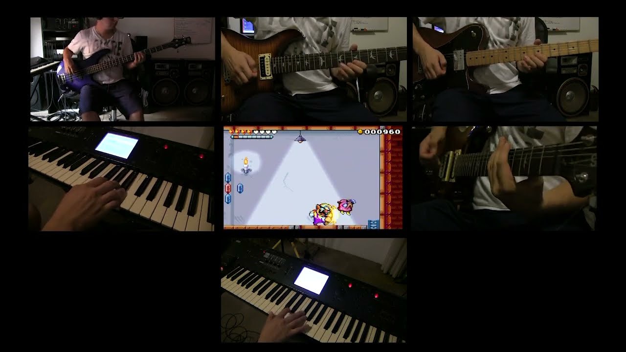 Crescent Moon Village - Wario Land 4 (Cover)