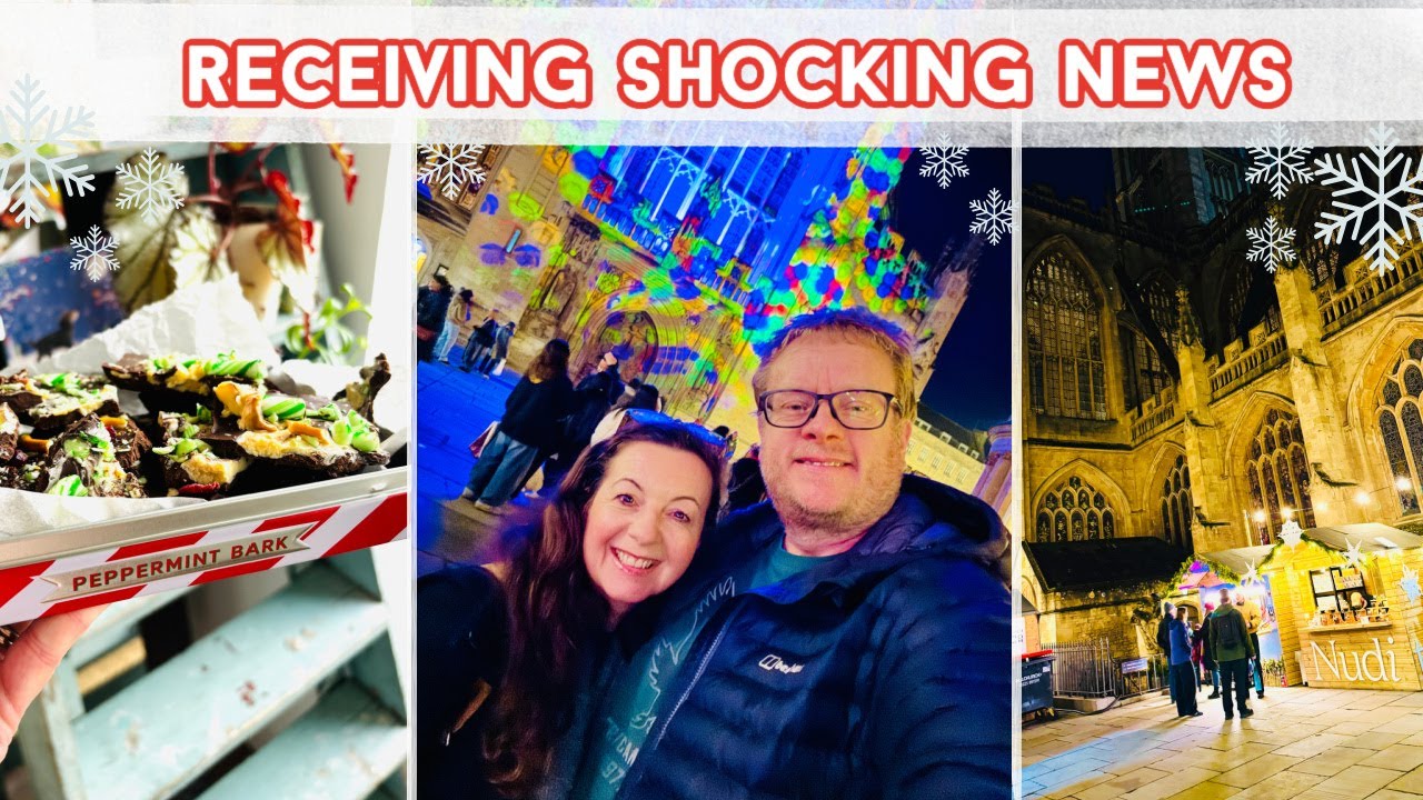 SEEKING JOY THIS CHRISTMAS I Sharing News | Bath Christmas Market | Homemade Peppermint Bark