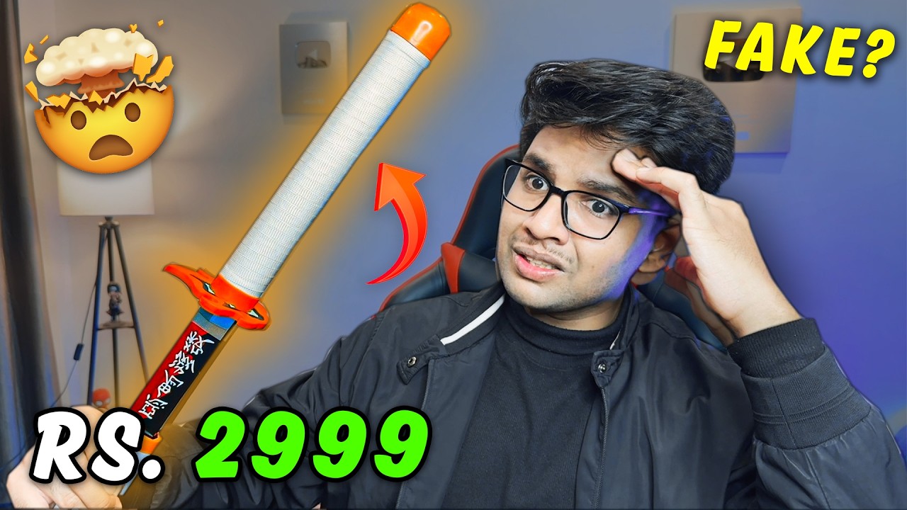 I Ordered Anime KATANA Sword Online | FAKE? 🤯