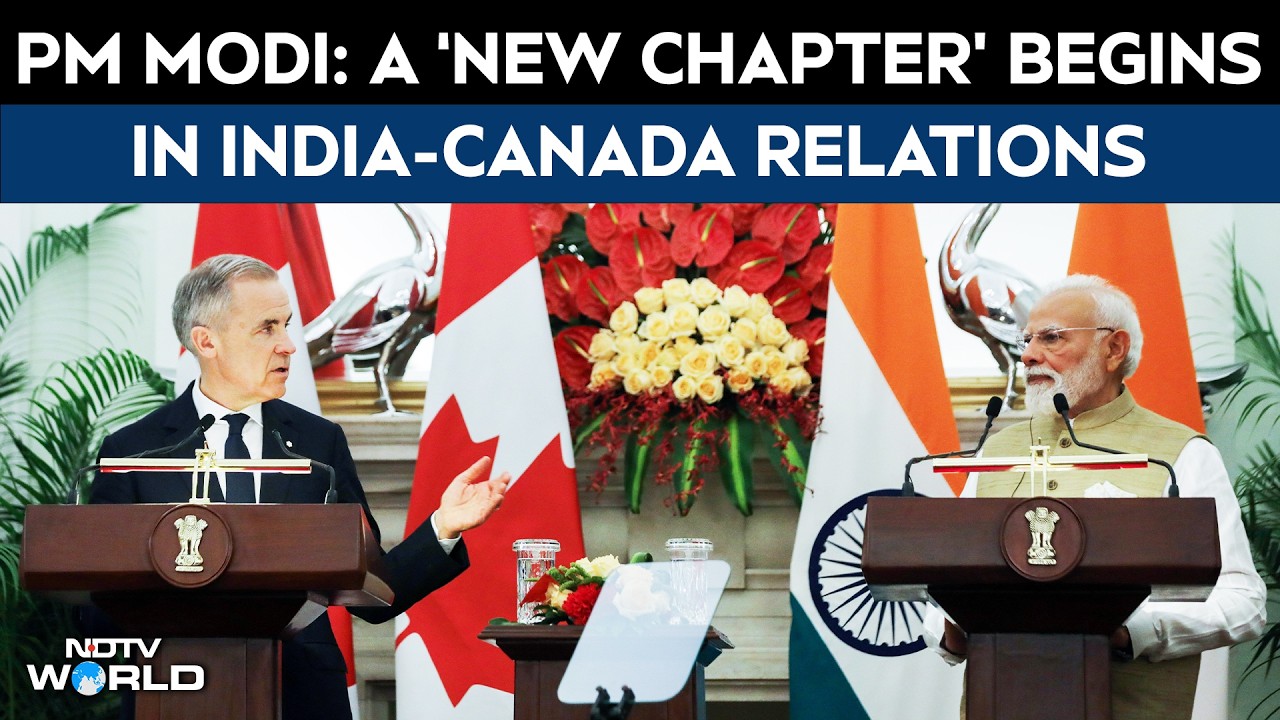 PM Modi Hails India-Canada Partnership as a ‘New Chapter’ at CEOs Forum | Canada PM In India