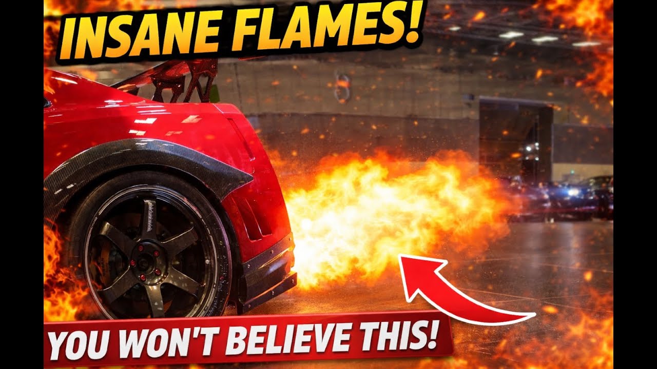 Grand Auto show QATAR 2025 ( 2 step, massive flames and many more)