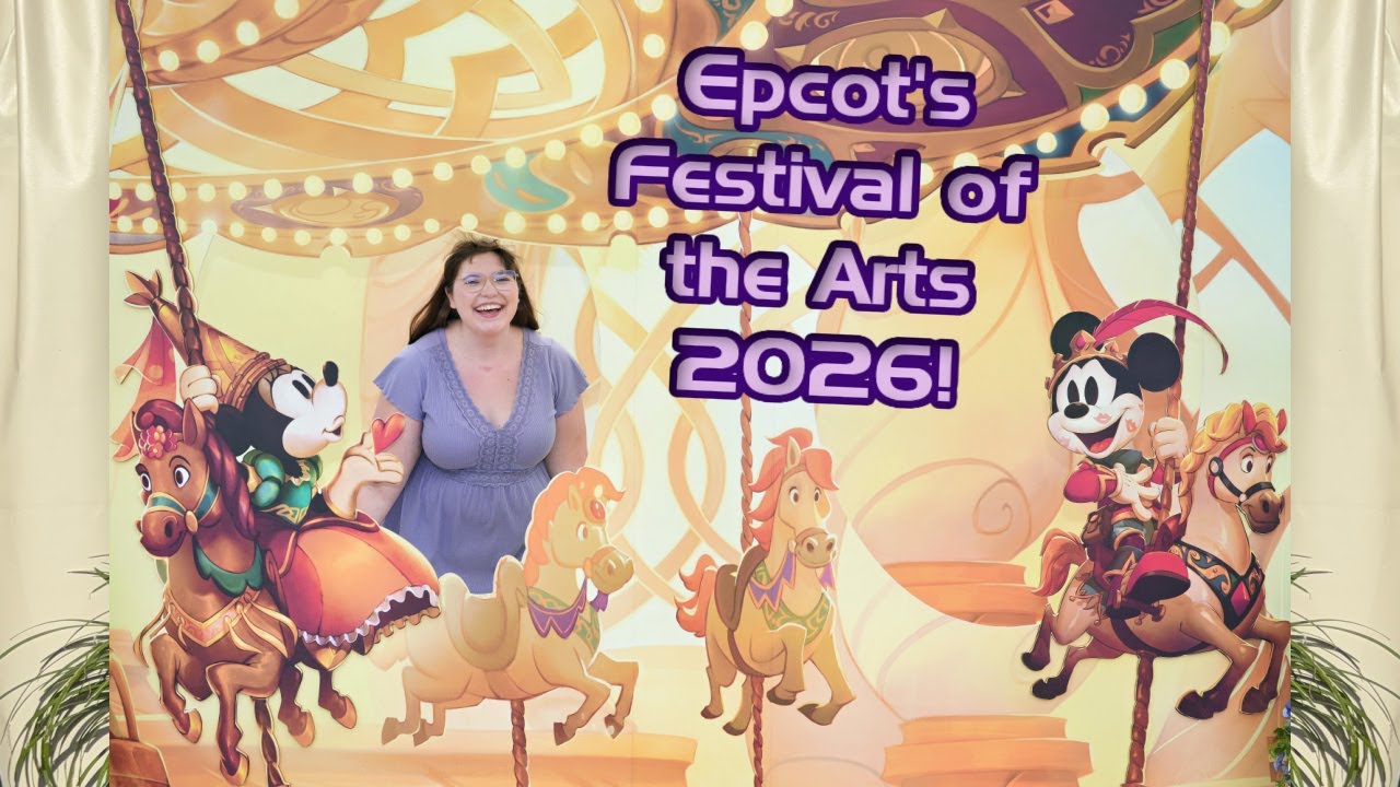 Finally Checking Out Epcot's Festival of the Arts 2026!