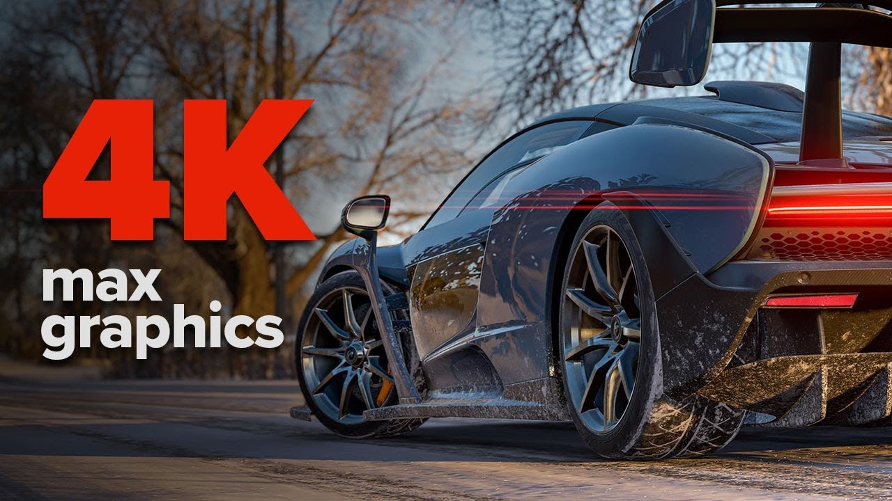 Forza Horizon 4's demo at 4K 60fps MAX SETTINGS