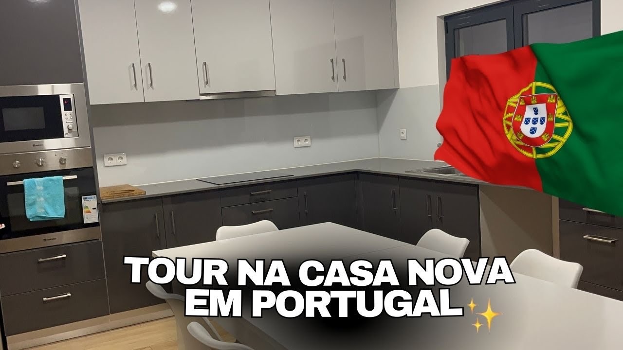 ESSA É A NOSSA CASA AGORA… 😭🏠 | TOUR COMPLETO EM PORTUGAL
