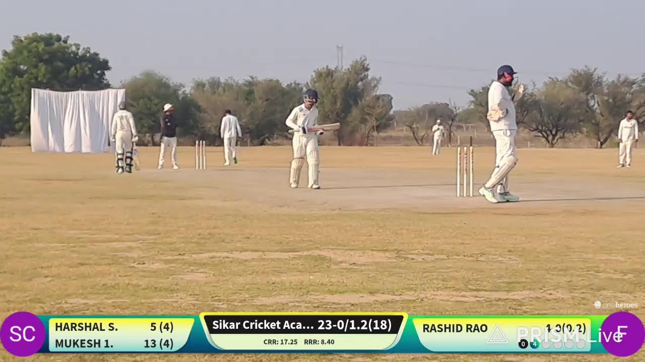 fatehpur  vs sikar cricket academy round 1 match no5 #trending#live #cricket#sandeepramdevra