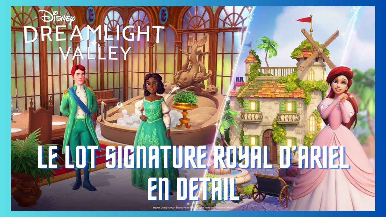 DLC MAJ 12 ➡️ LE LOT SIGNATURE ROYAL D’ARIEL EN DÉTAIL…. MAGNIFIQUE 👸✨🎁