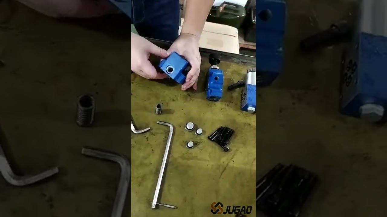 How wo clean the valves of hydraulic guillotine and hydraulic press brake