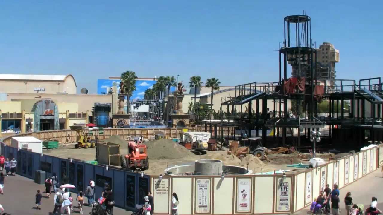 Behind The Scenes at the new Disney California Adventure - Cars Land and Buena Vista Street