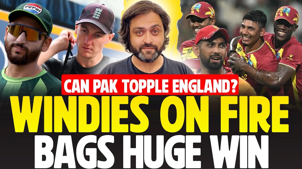 Windies on Fire bags Huge win | can Pakistan topple England in Super 8 game of T20 World Cup 2026