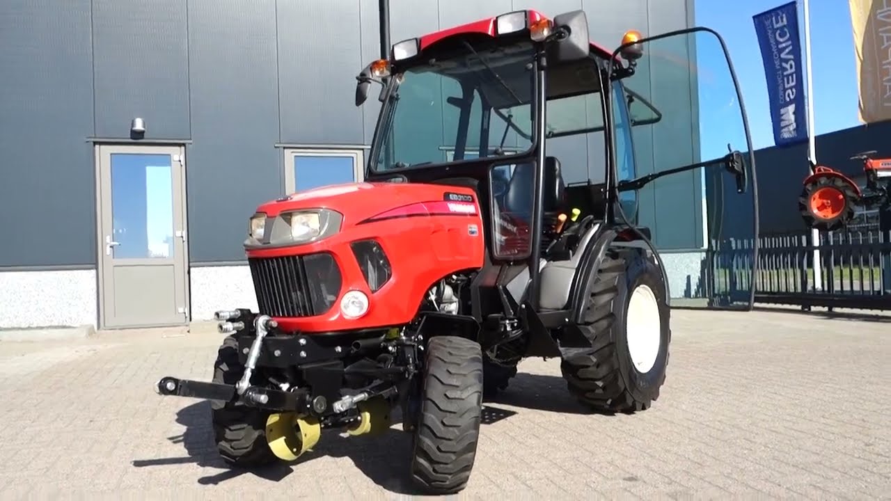 Yanmar EB3100 4wd HST / 0008 Draaiuren / Full Options
