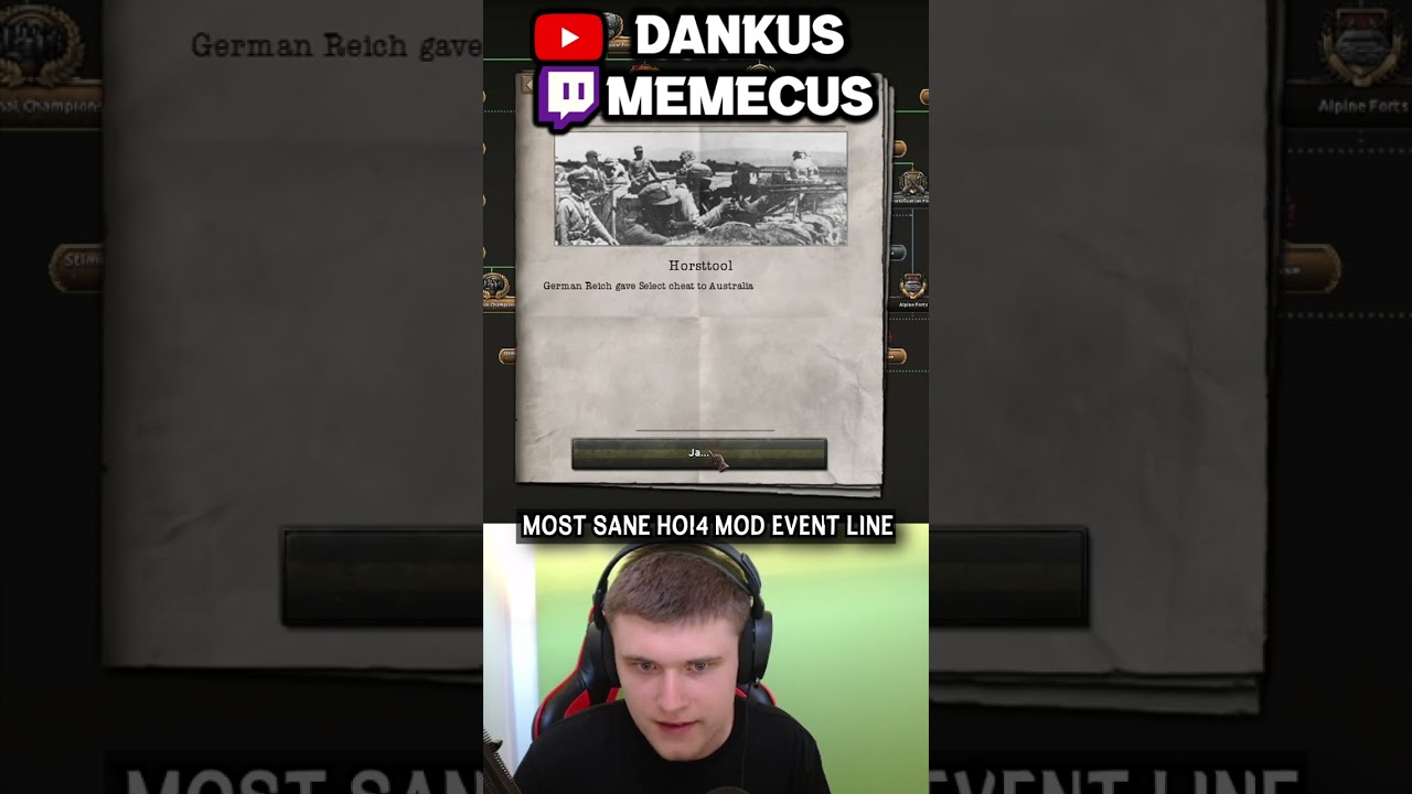 Most sane HOI4 event chain