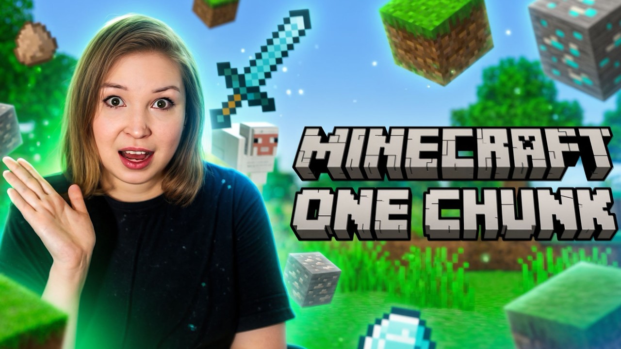 🔴ВСЁ ВНИЗ И ВНИЗ! [Прохождение Minecraft. Карта One Chunk 2] №2