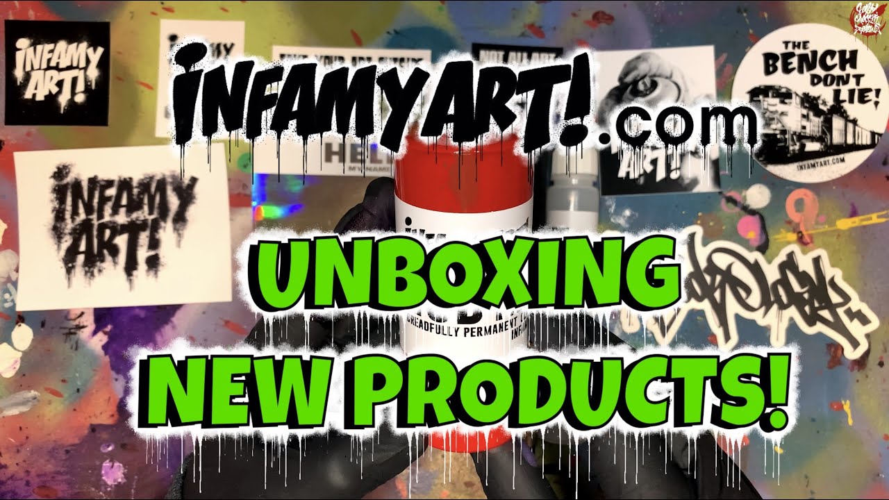 INFAMY ART.com Unboxing (NEW INK & CLASSIC PRODUCT)