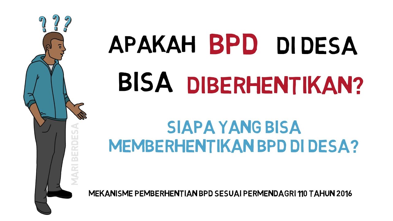 MEKANISME PEMBERHENTIAN BPD DI DESA