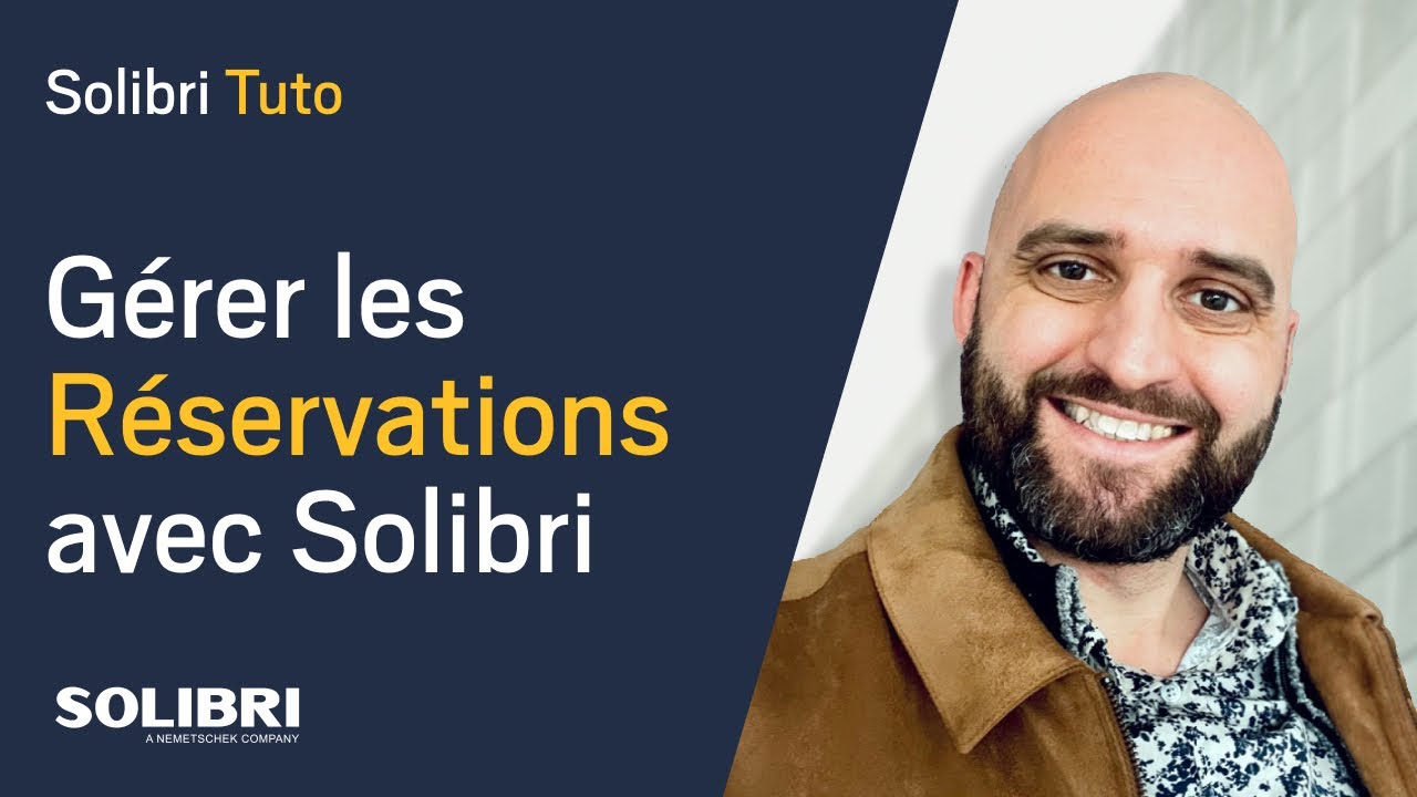 Les réservations avec Solibri