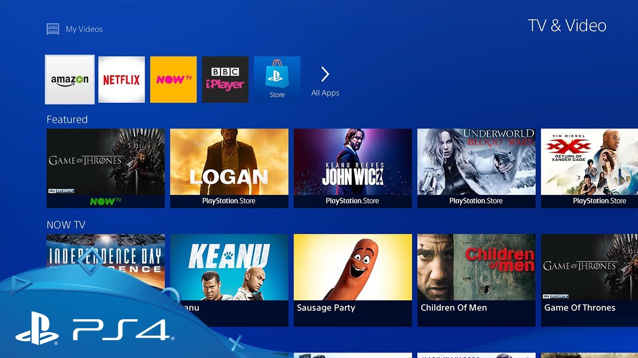 TV & Video | Introducing Its New Home on PS4