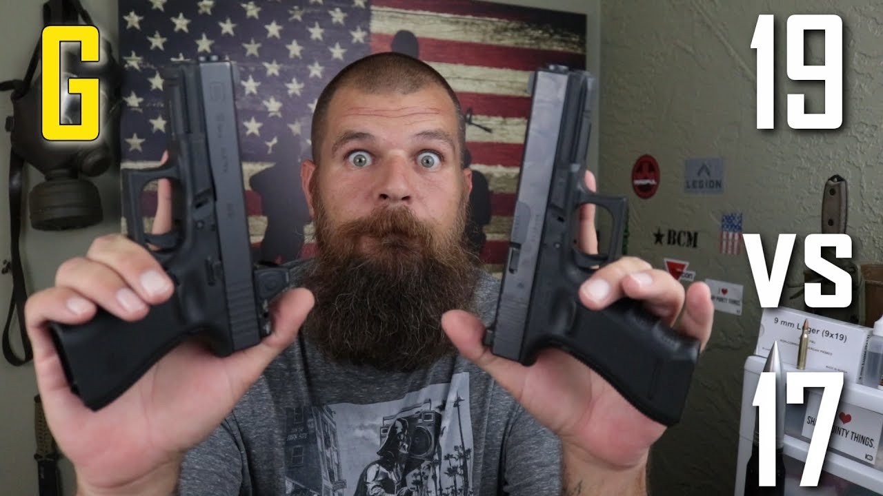 GLOCK 19 vs. GLOCK 17 // Side by Side comparison