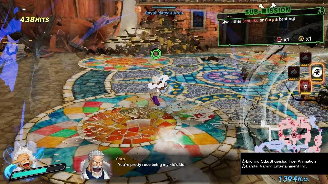 ONE PIECE: PIRATE WARRIORS 4 luffy gear 5th
