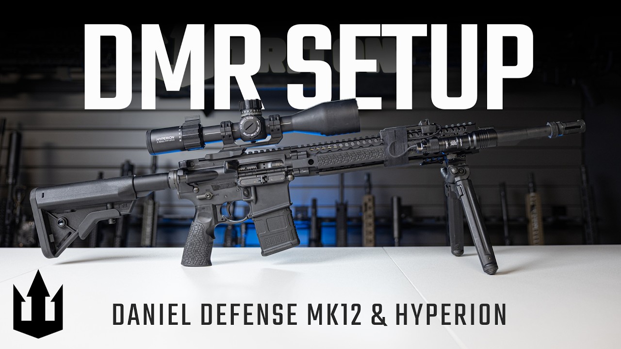Сборка Daniel Defense MK12 DMR | Дальнобойная винтовка AR-15 с прицелом Triton Hyperion