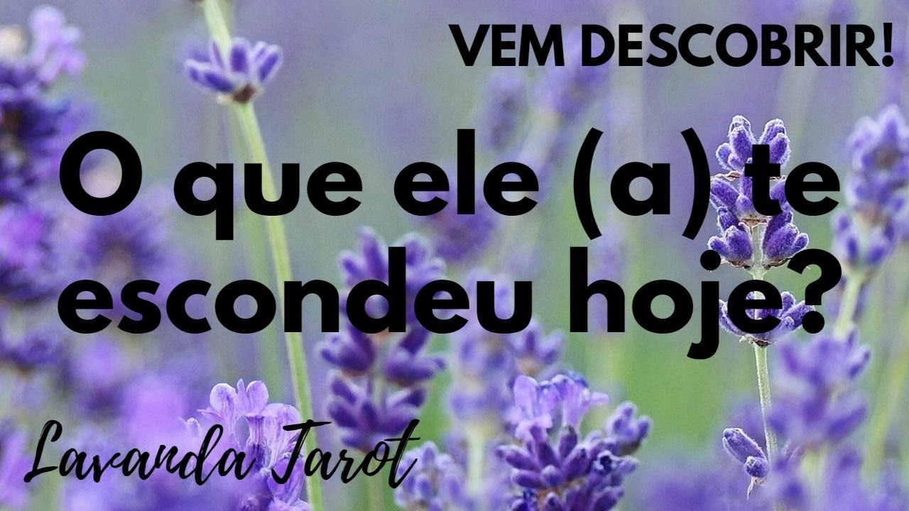 #tarot 💜🪻VEM DESCOBRIR! O que ele (a) te escondeu hoje?💜🪻