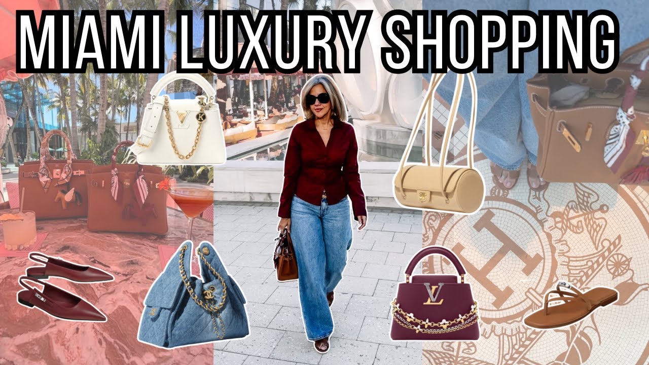 Шоппинг класса люкс в Майами 👜🛍️ | Видеоблог о Herm&egrave;s, Chanel и Louis Vuitton