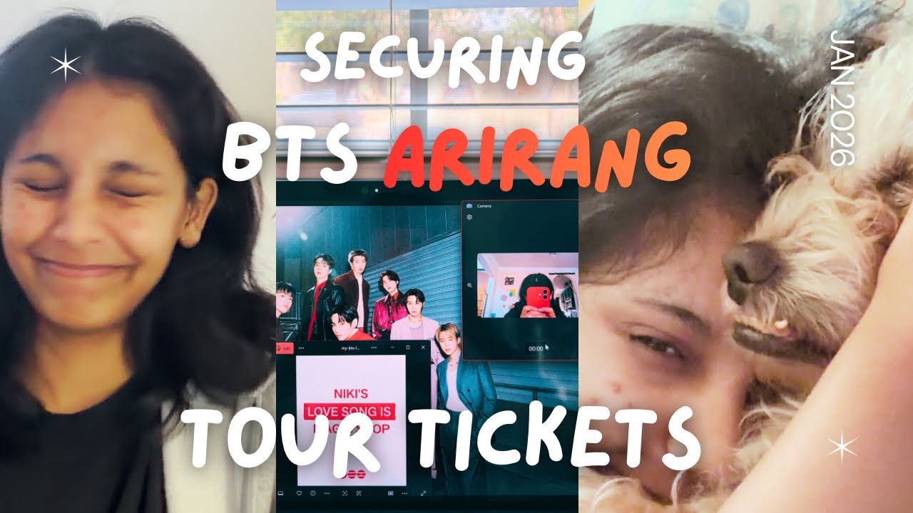 my BTS Arirang Tour Ticketing Experience | Ticketing Vlog | BTS 2026 World Tour