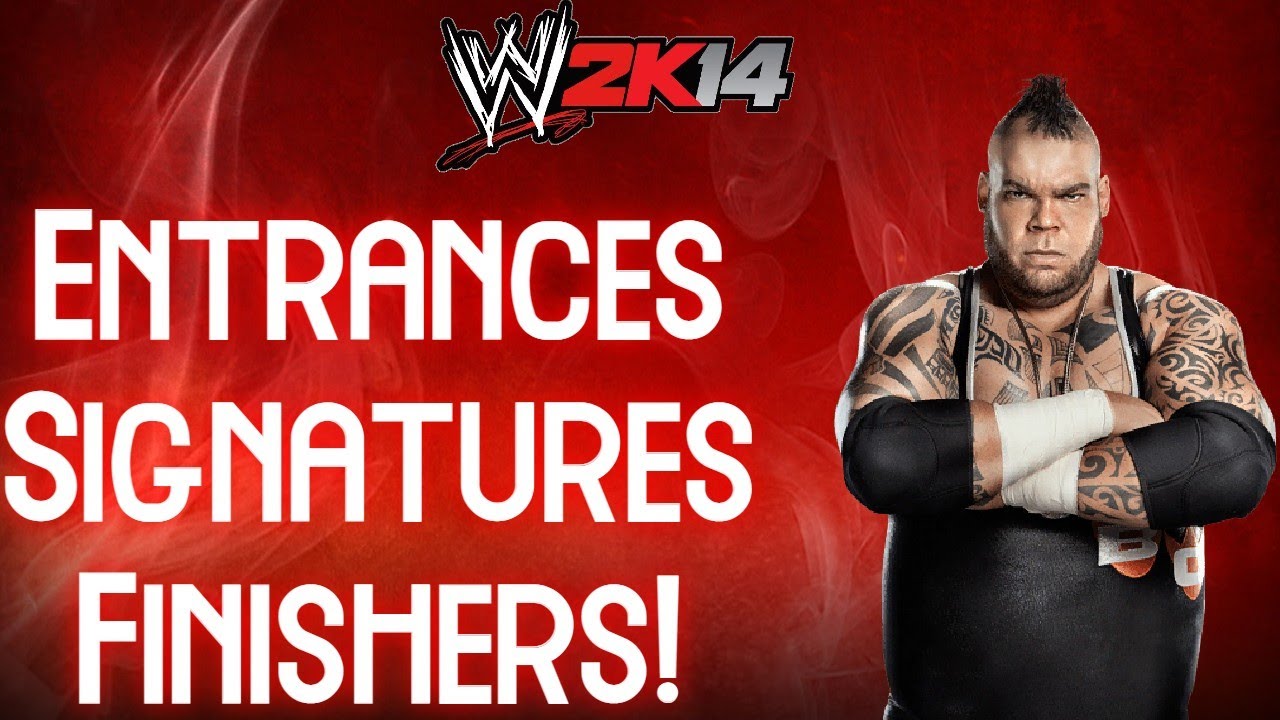 WWE 2K14 Entrances/Signatures/Finishers: Brodus Clay