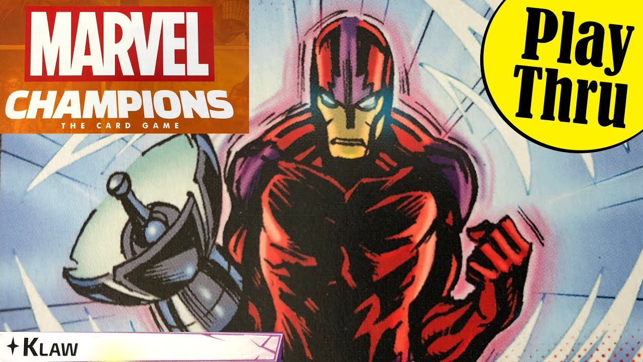Как играть в карточную игру MARVEL CHAMPIONS — сразитесь с Кло вместе с Черной Пантерой и Человек...