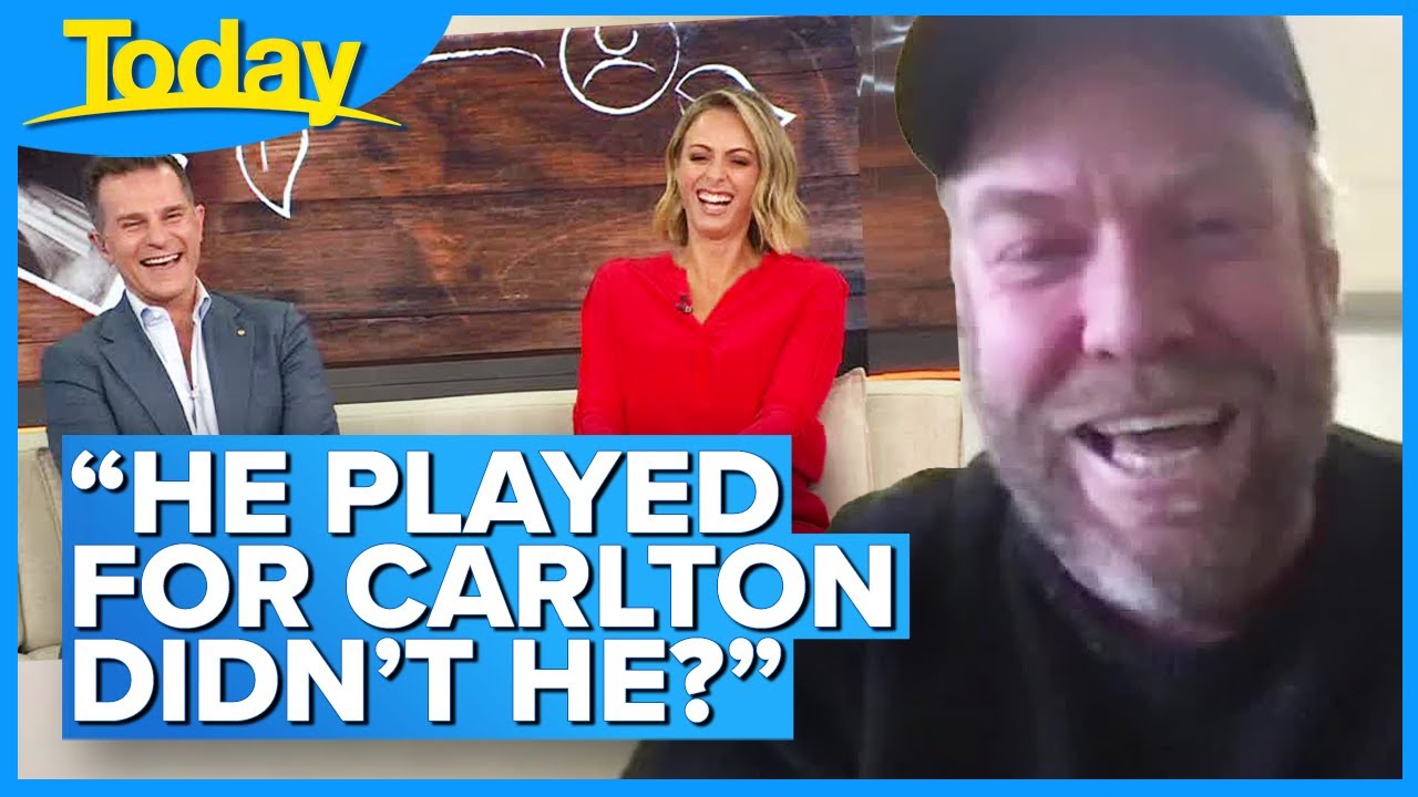 Comedian Peter Helliar&rsquo;s shocking family tie to the AFL | Today Show Australia
