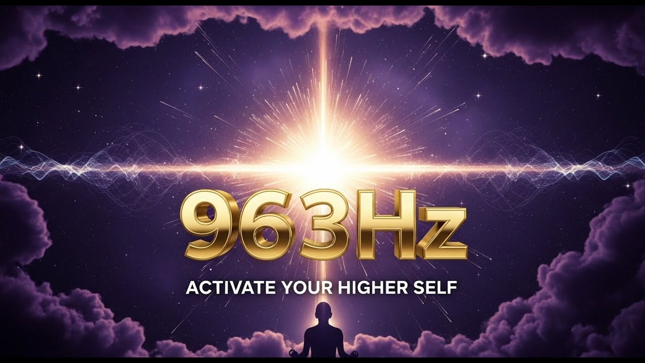 963Hz Deep Sleep: Reset Your Brain & Body Tonight 💤