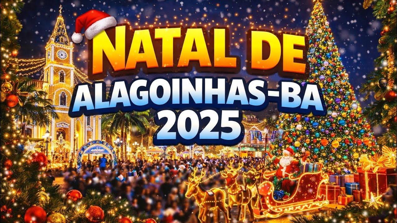 QUEM É DE ALAGOINHAS VAI AMAR VER ISSO NO NATAL!