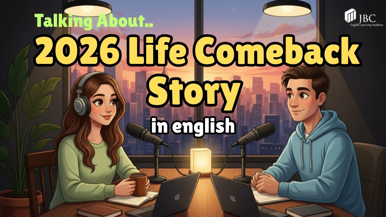 Easy English Conversation Practice | 2026 Life Comeback Story (Speak Fast & Confidently)