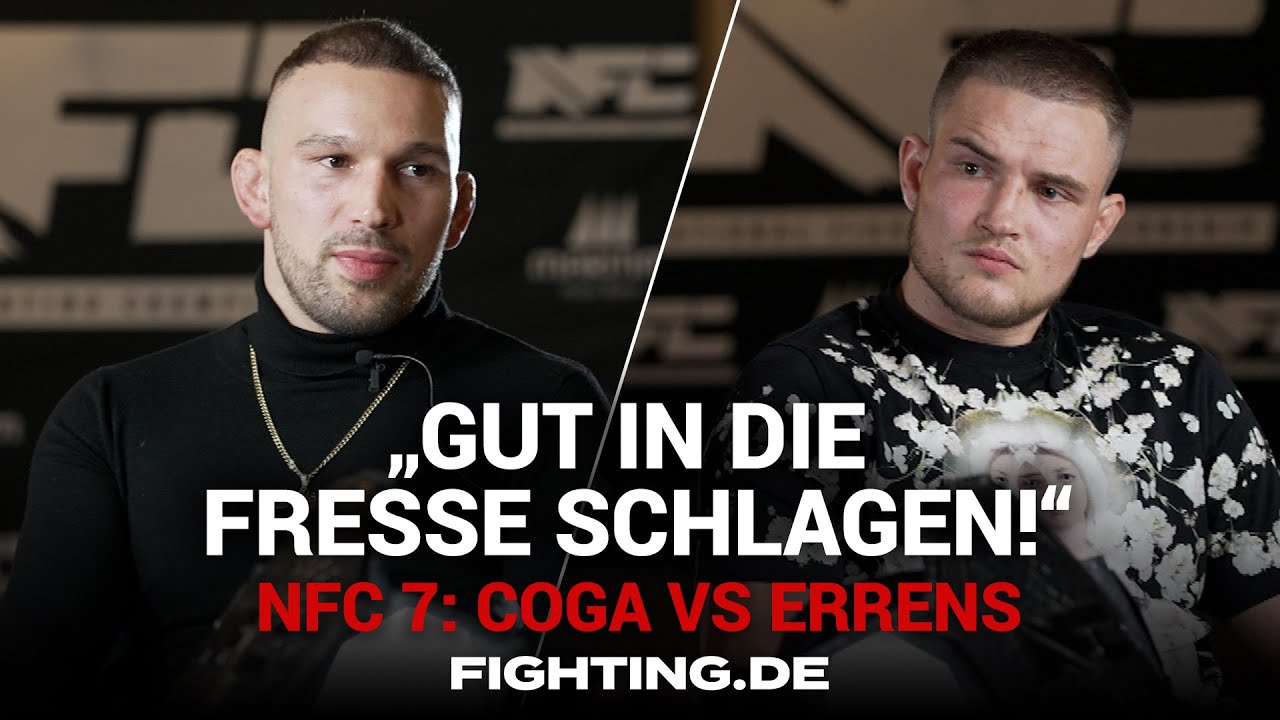 FACE OFF: Max Coga vs Jarno Errens | NFC 7 | Interview - FIGHTING