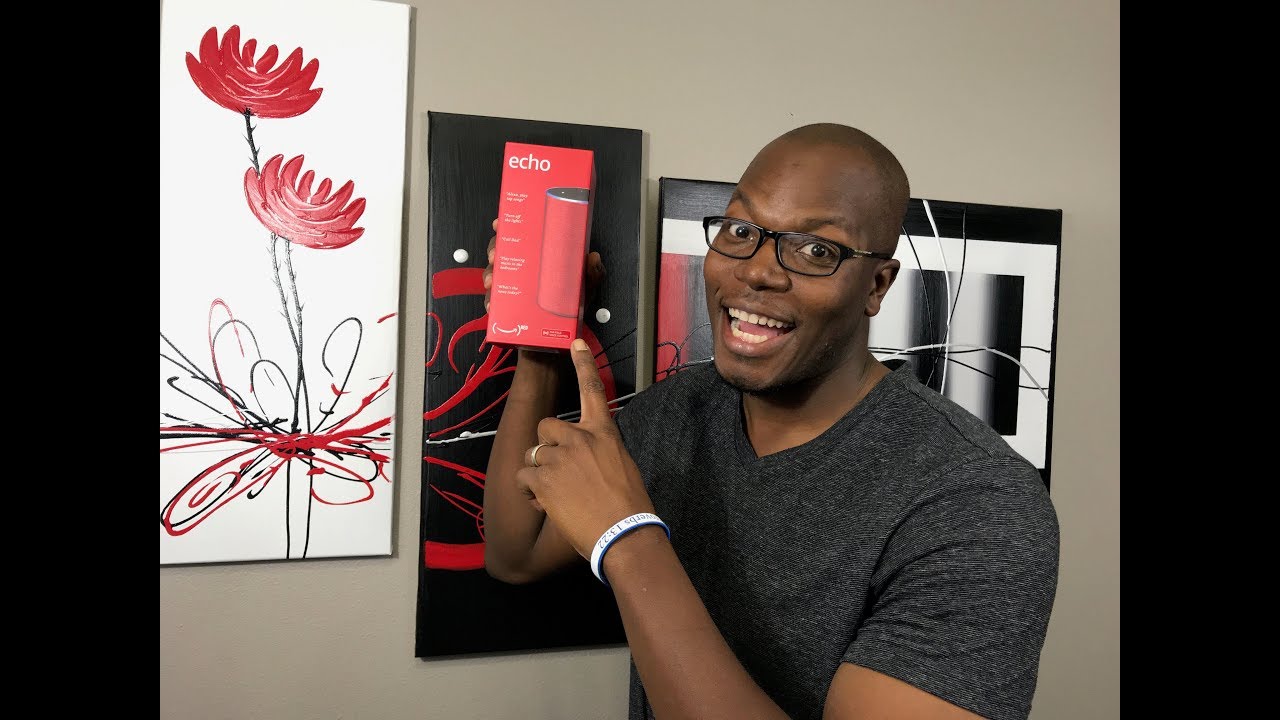 Echo 2nd Gen Limited Edition Product Red Unboxing & 1st Impressions