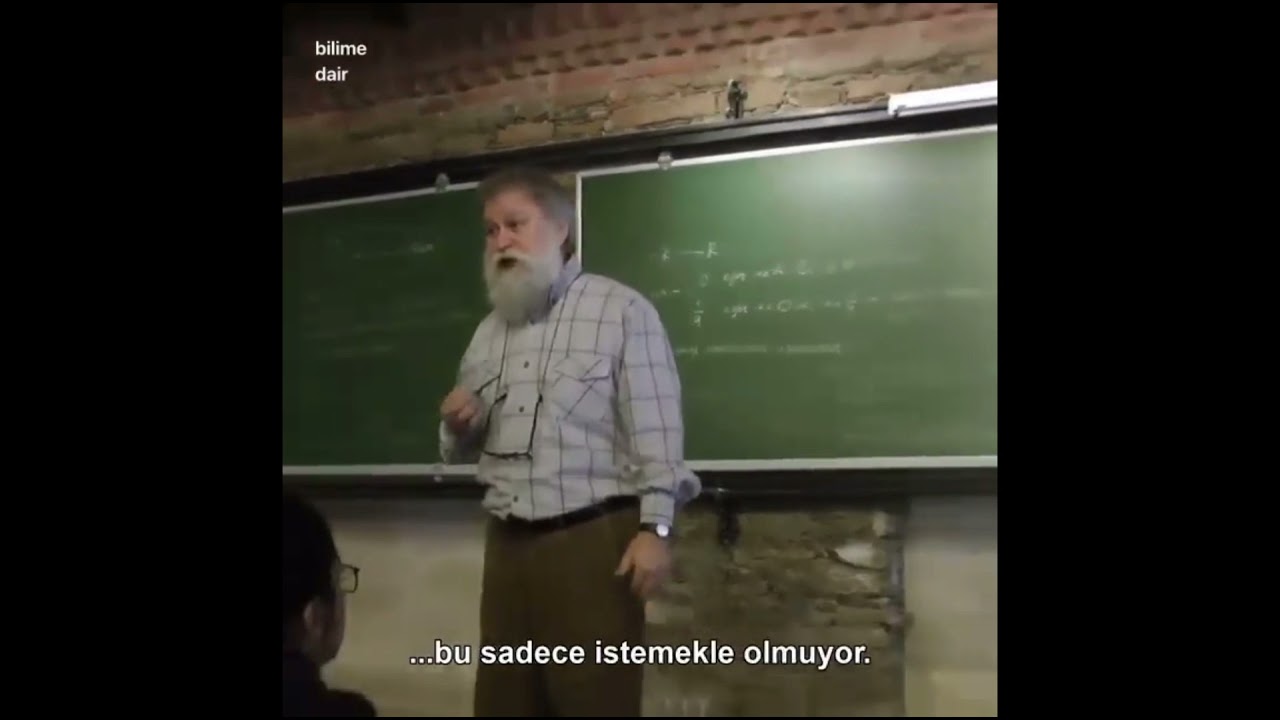 Başarmak istiyorsan eğer...(Ali Nesin)