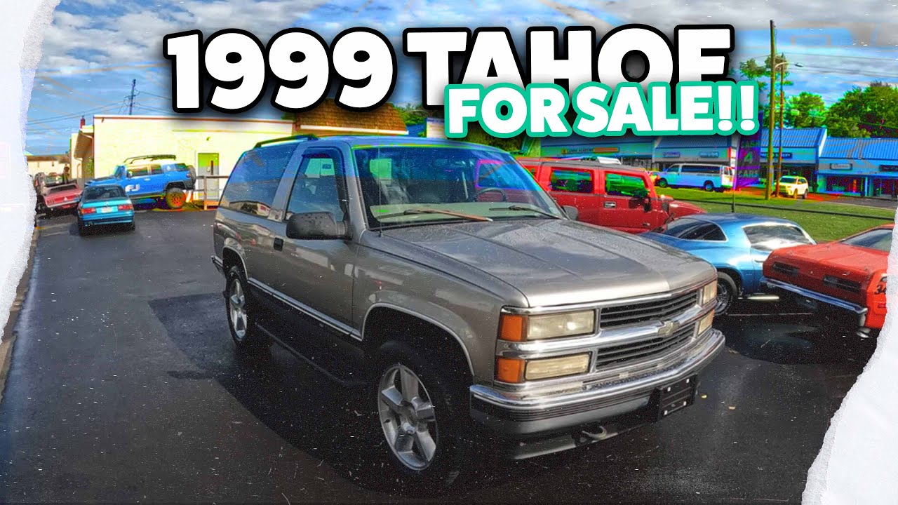 FOR SALE RARE 2 door 1999 Chevy Tahoe