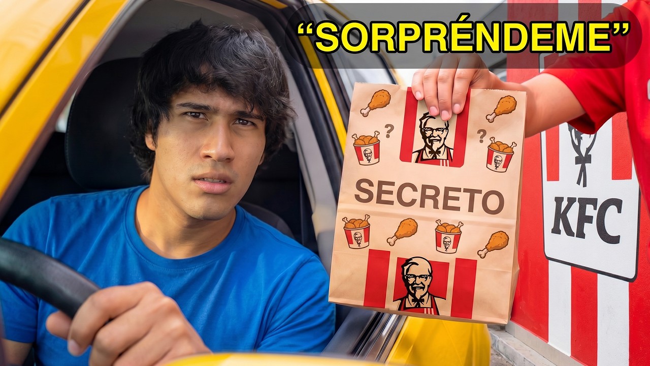Pedí a Restaurantes que me Sorprendan.
