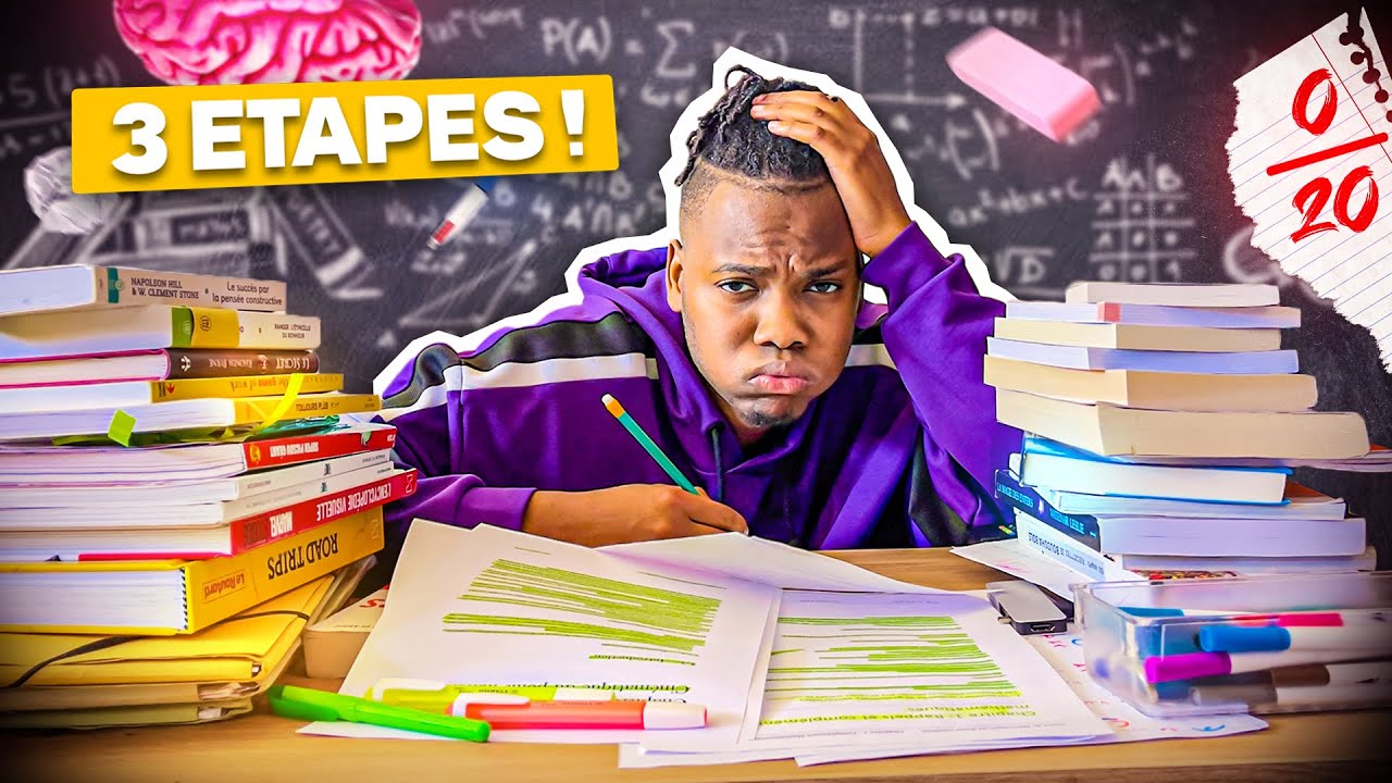 COMMENT RÉVISER LE BAC ( en 3 étapes )