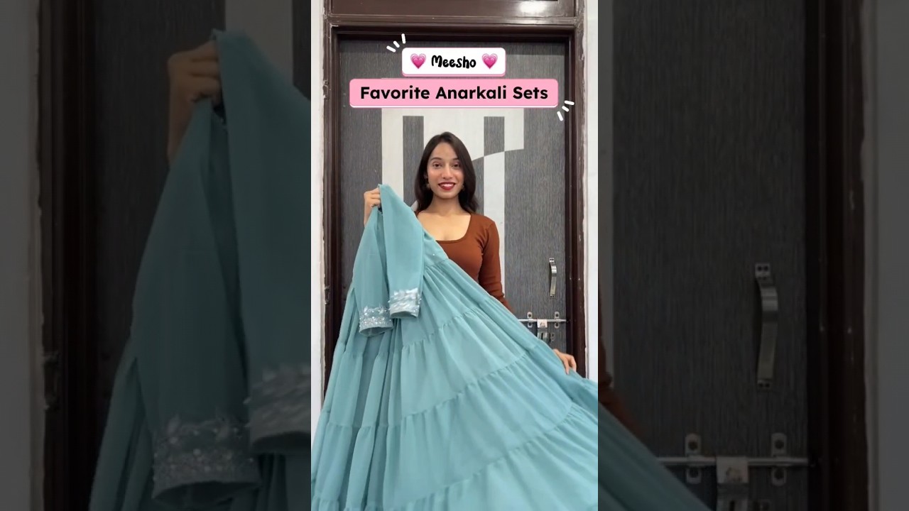 Favourite anarkali sets ❤️🌸 