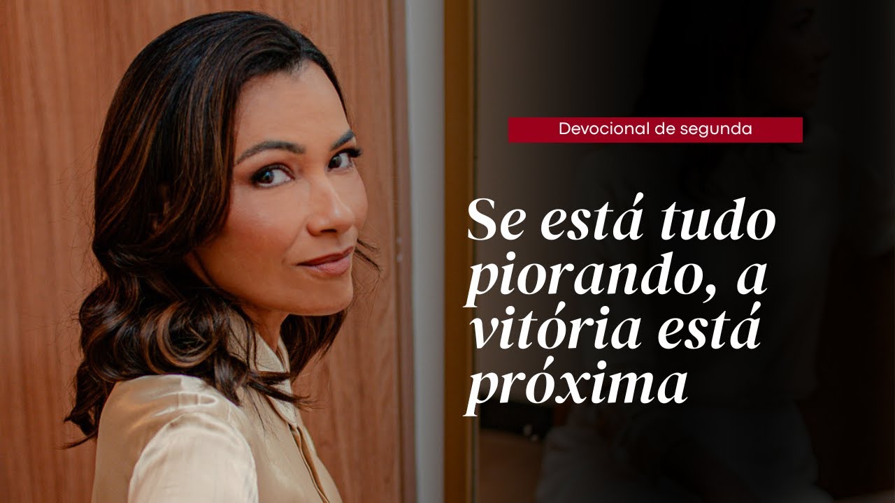 Quando o inferno se levanta, é sinal de que o céu já decretou vitória.