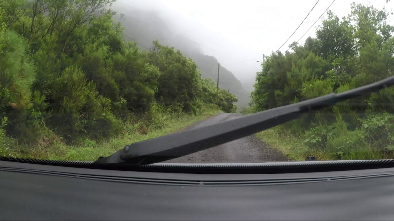 Driving Madeira Seixal mountains