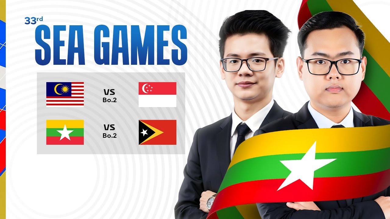 [Official Restream]SEA Games 33rd | Men's (Day1)P-2 Burmese 🇲🇲 LIVE🔴