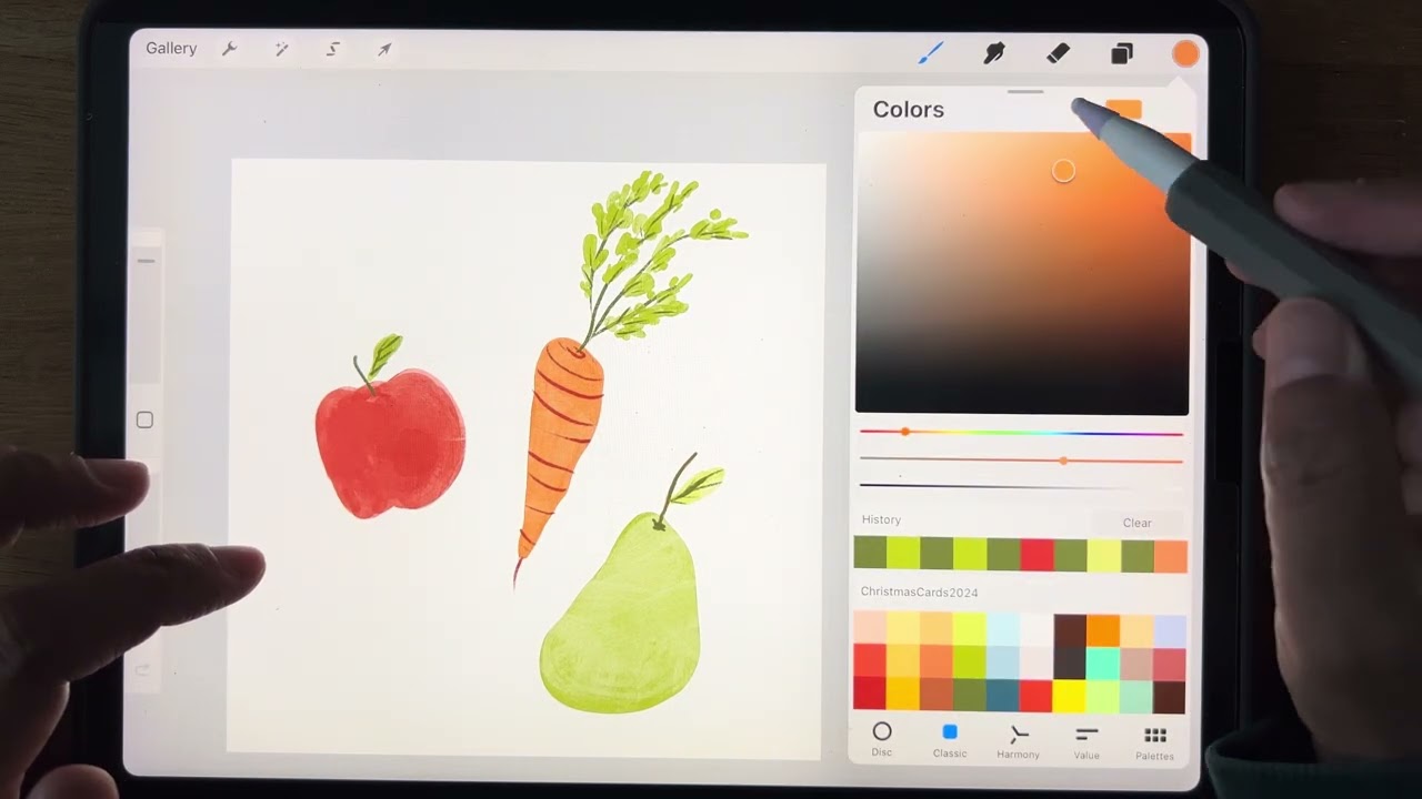 ProcreatePaintingDemo